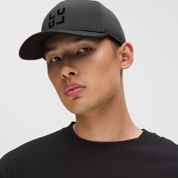 lululemon athletica Accessories - Lululemon Navy Blue Mesh Trucker Hat NWT size S/M